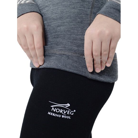 Norveg 4SJ2HLRU-014 термобелье. футболка для мальчиков-подростков серыймеланж — купить в Москве в интернет-магазине ОРТОЛАЙН