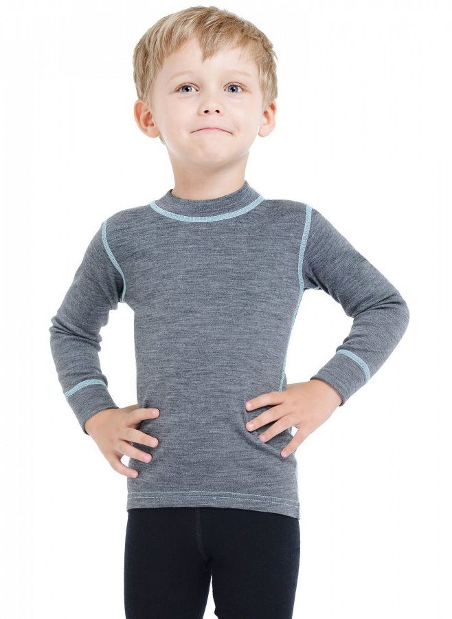 Norveg 4SU2HLRU-014 термобелье. футболка детская unisex серый меланж —купить в Москве в интернет-магазине ОРТОЛАЙН